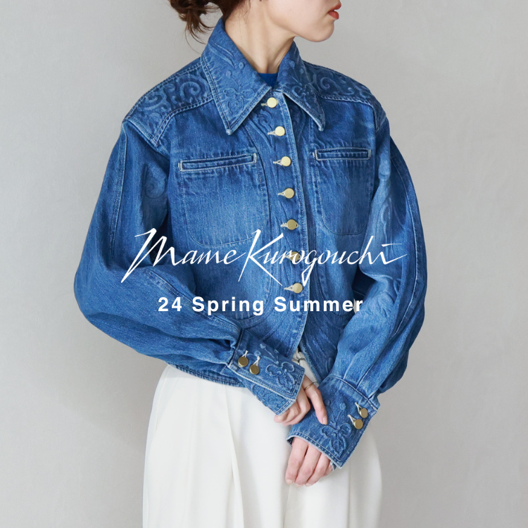 【3月13日(水)20：00～パリゴオンラインにて販売開始！】Mame Kurogouchi(マメ クロゴウチ) Spring Summer Collection “Fragments”